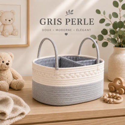organisateur-de-couches-gris-perle
