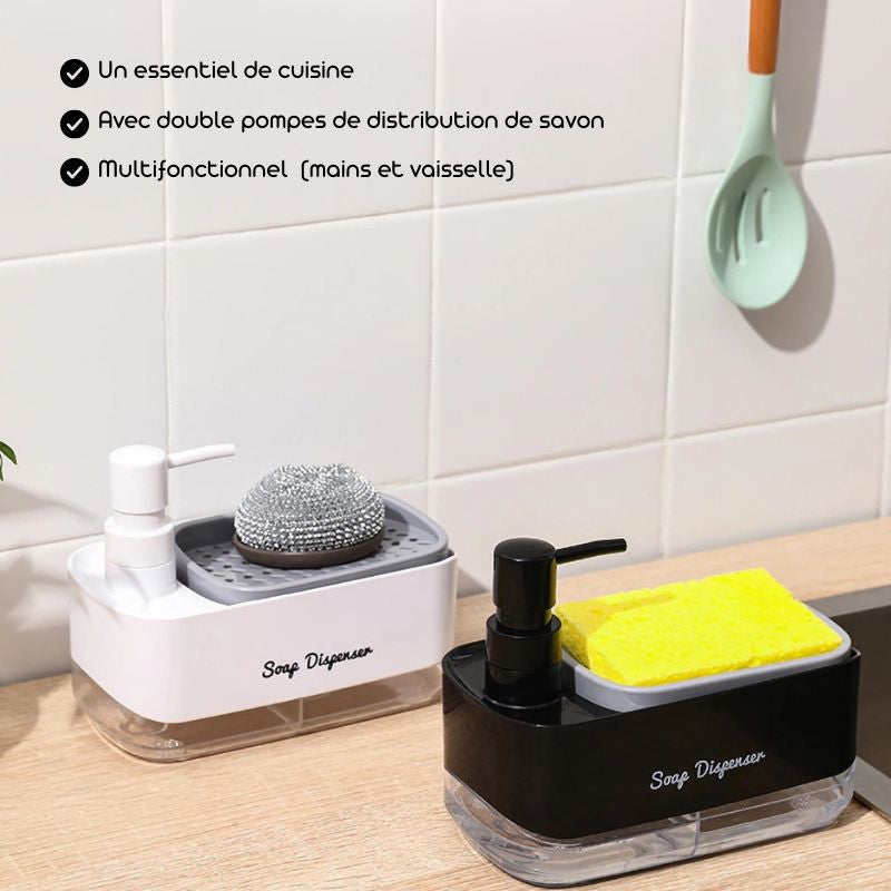 organisateur-evier-cuisine-noir-blanc