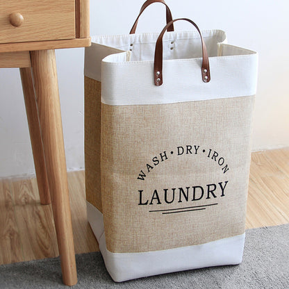 panier-à-linge-élégant-décoration-salon
