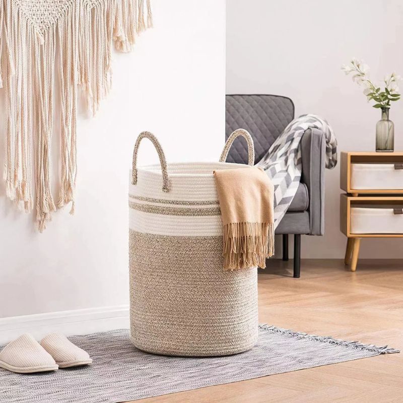 panier-a-linge-boheme-beige