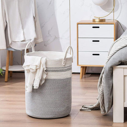 panier-a-linge-boheme-gris