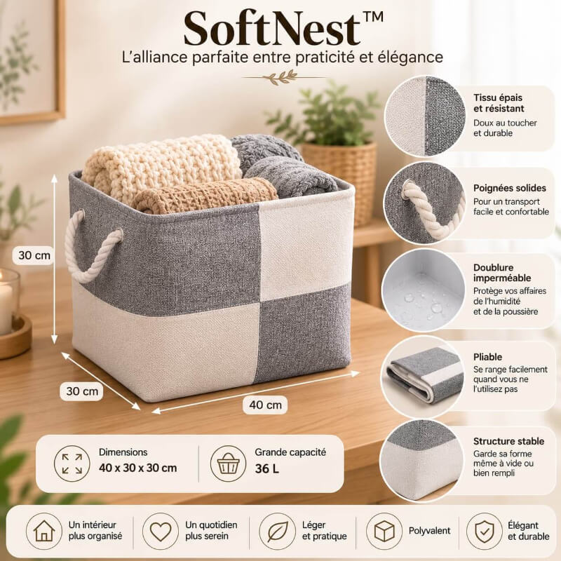 panier-de-rangement-tissu-avantages