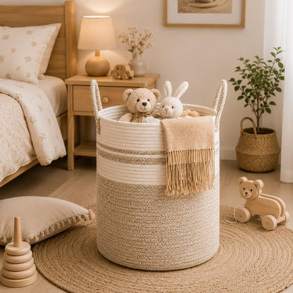 panier-multifonction-beige-pour-chambre-enfant