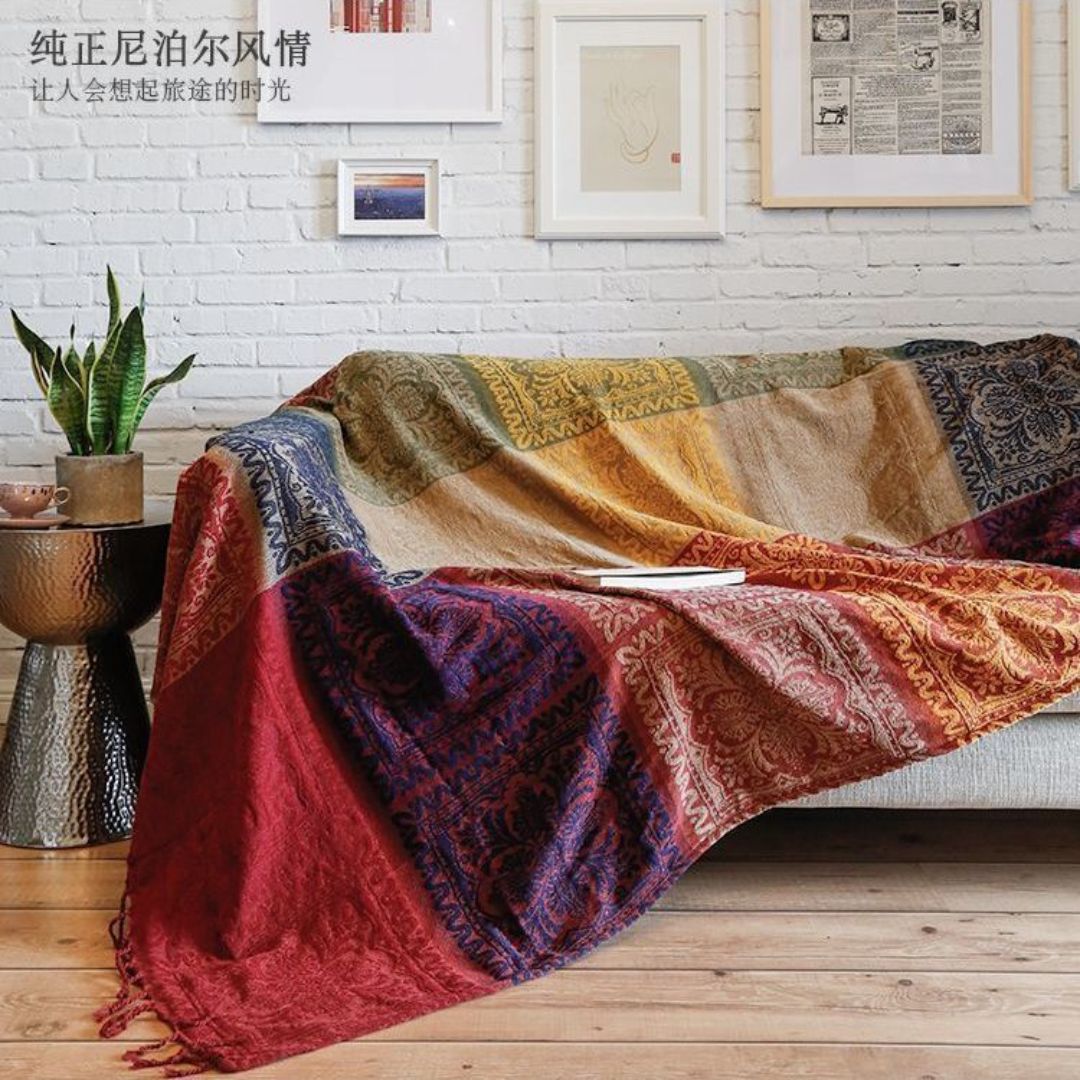 plaid-chauffant-boheme-caroussel-fireside-canape