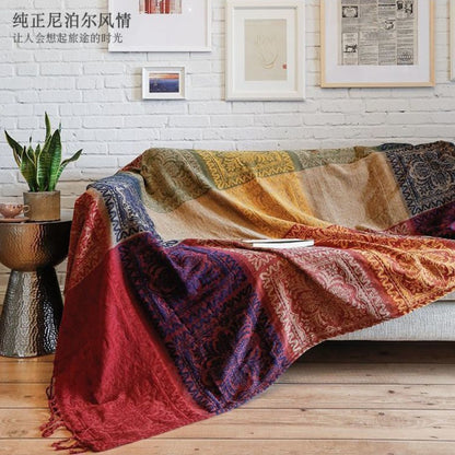 plaid-chauffant-boheme-caroussel-fireside-canape