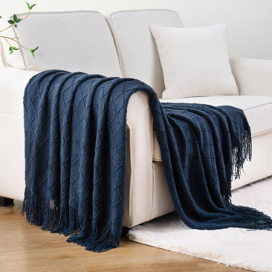 plaid-chauffant-aurore-bleu-nuit-canapé