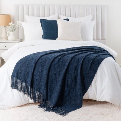 plaid-chauffant-aurore-bleu-nuit-lit