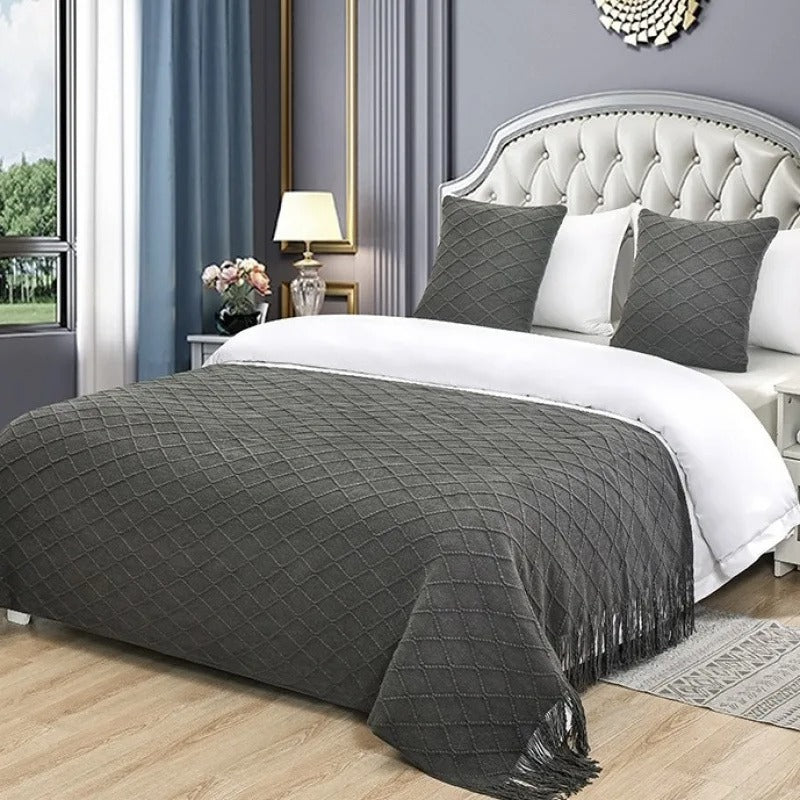 plaid-chauffant-aurore-gris-fumé-lit