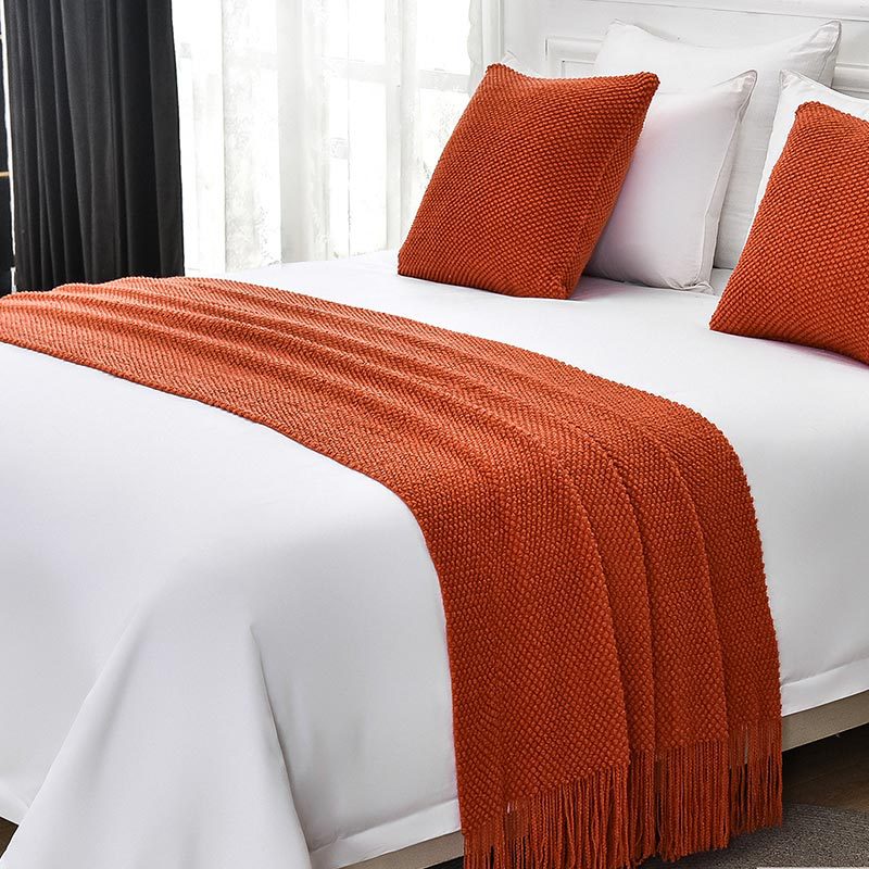 plaid-chauffant-azur-saumon-chambre