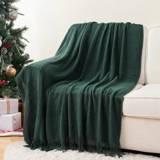 plaid-chauffant-caroussel-canape-vert-sapin