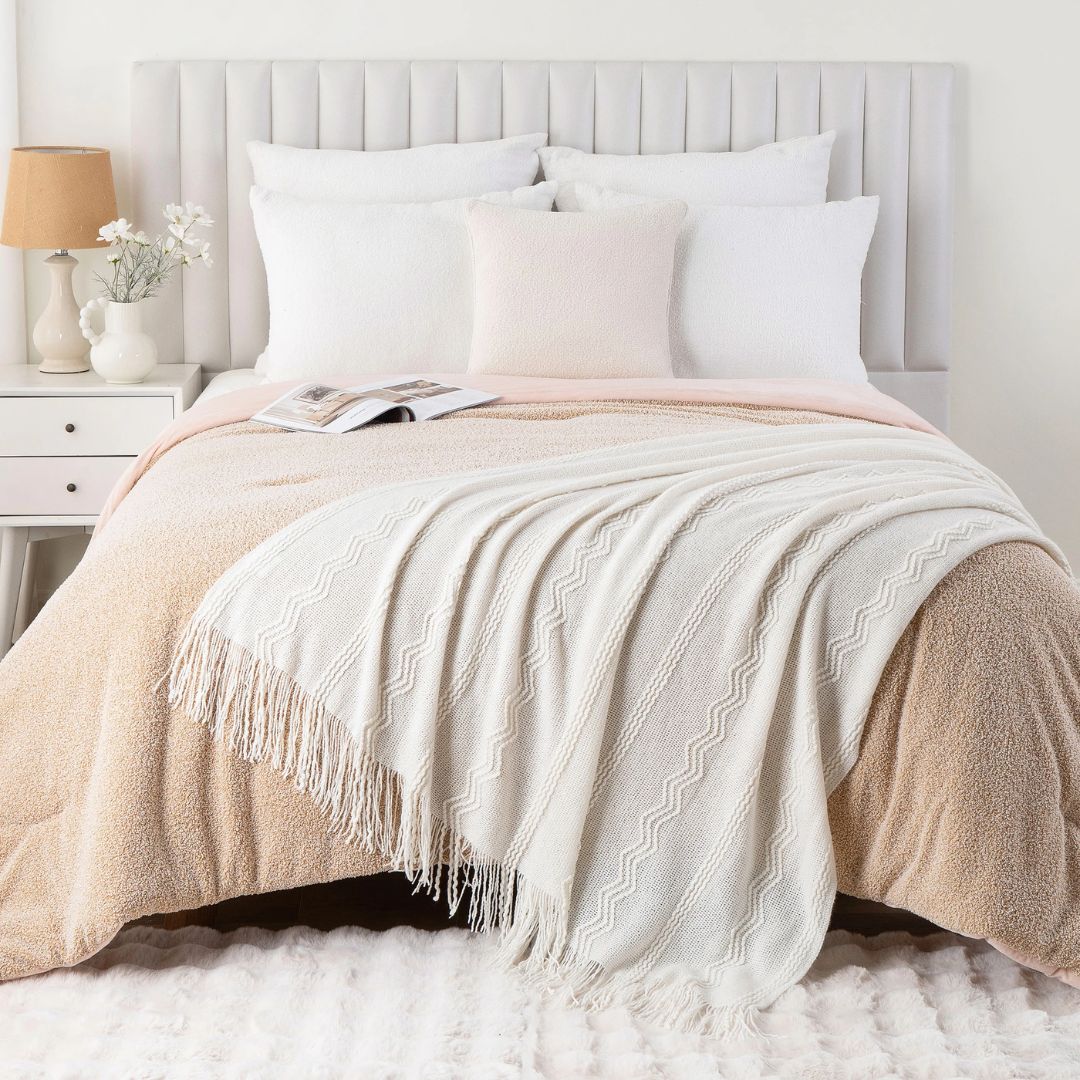 plaid-chauffant-caroussel-lit-blanc