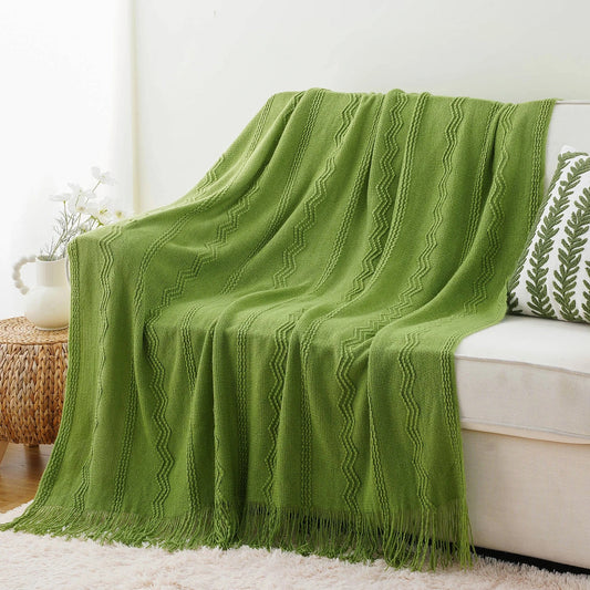 plaid-chauffant-caroussel-vert-olive