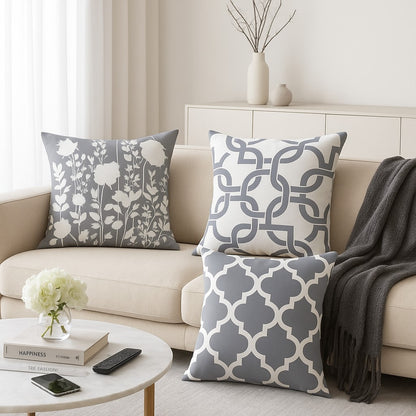 plaid-chauffant-gris-coussins