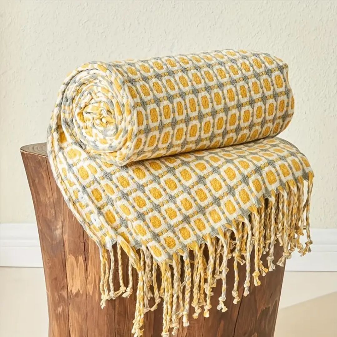 plaid-chauffant-horizons-caroussel-jaune