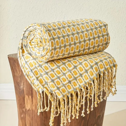 plaid-chauffant-horizons-caroussel-jaune