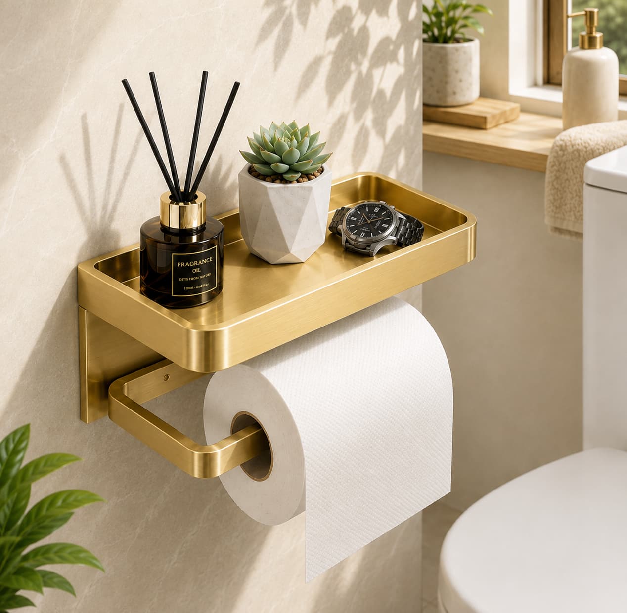 porte-papier-toilette-mural-doré-salle-de-bain