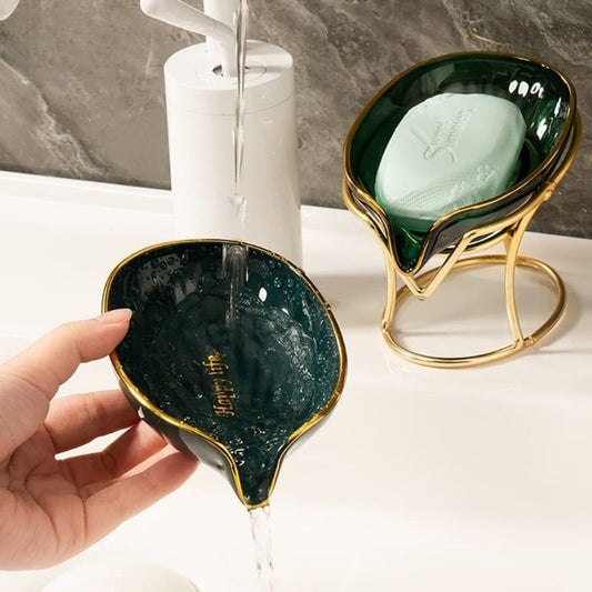 porte-savon-de-luxe-duo-vert-chic