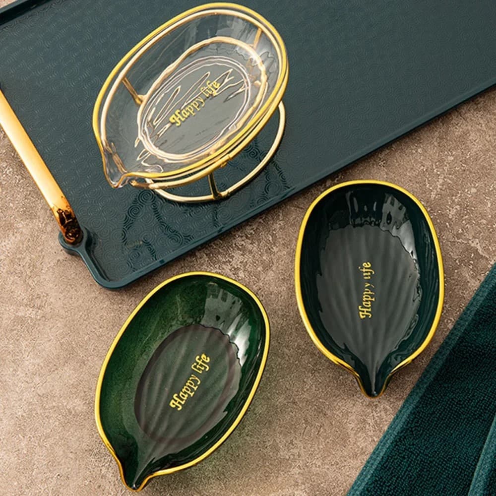 porte-savon-luxe-transparent-vert
