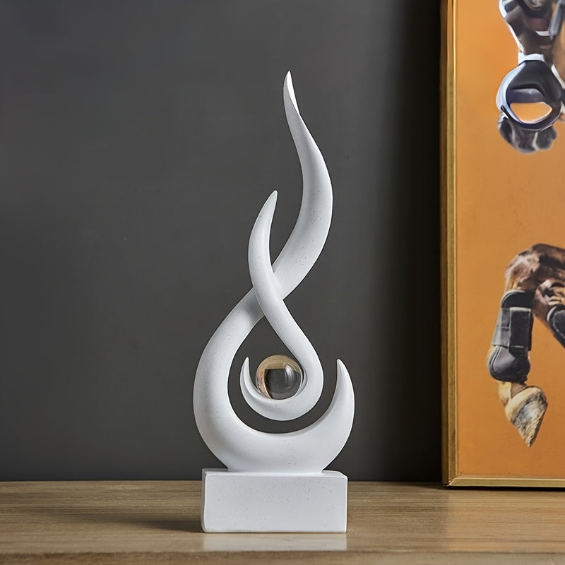 sculpture-flamme-caroussel-blanc-gris