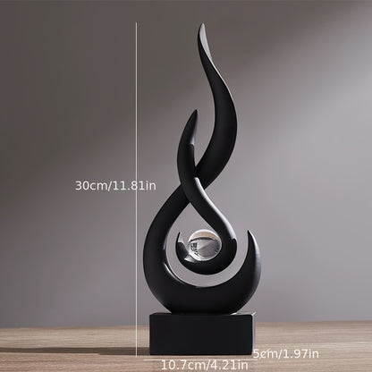 sculpture-flamme-caroussel-noir-dimensions