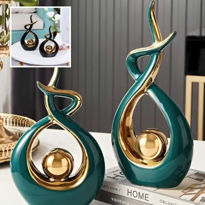 sculpture-nordicdeco-caroussel-duo-noir-vert