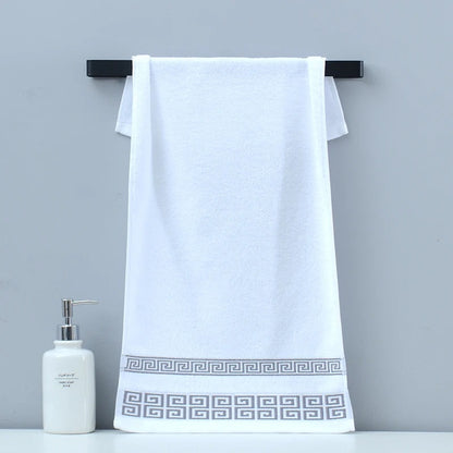 serviette-de-bain-cotton-blanc