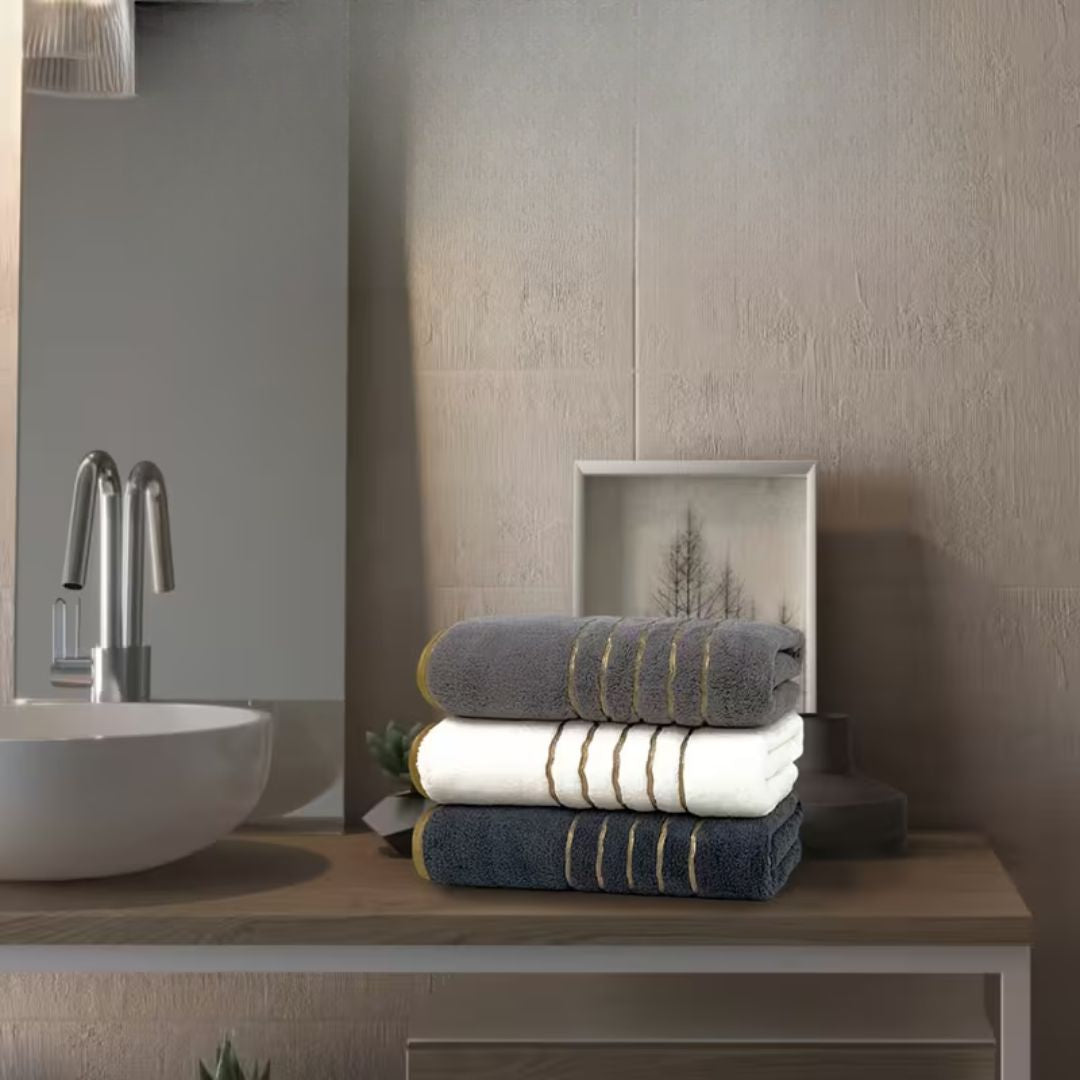 serviette-de-bain-lot-trois