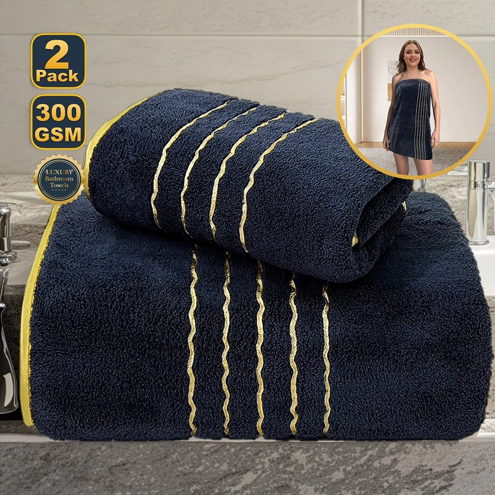 serviette-de-bain-pack-noir