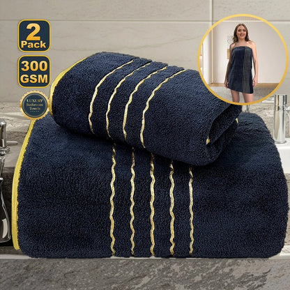 serviette-de-bain-pack-noir