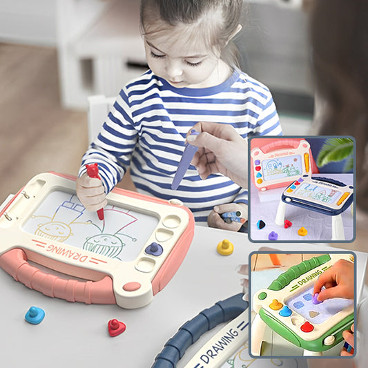 tablette-magnetique-caroussel-enfant-raye