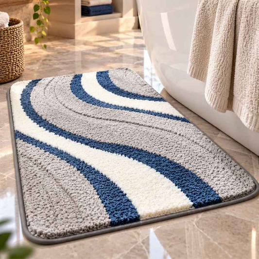 tapis-de-bain-absorbant-vagues