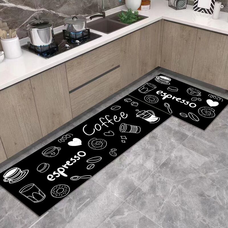 tapis-de-cuisine-duo-imprimés-noir