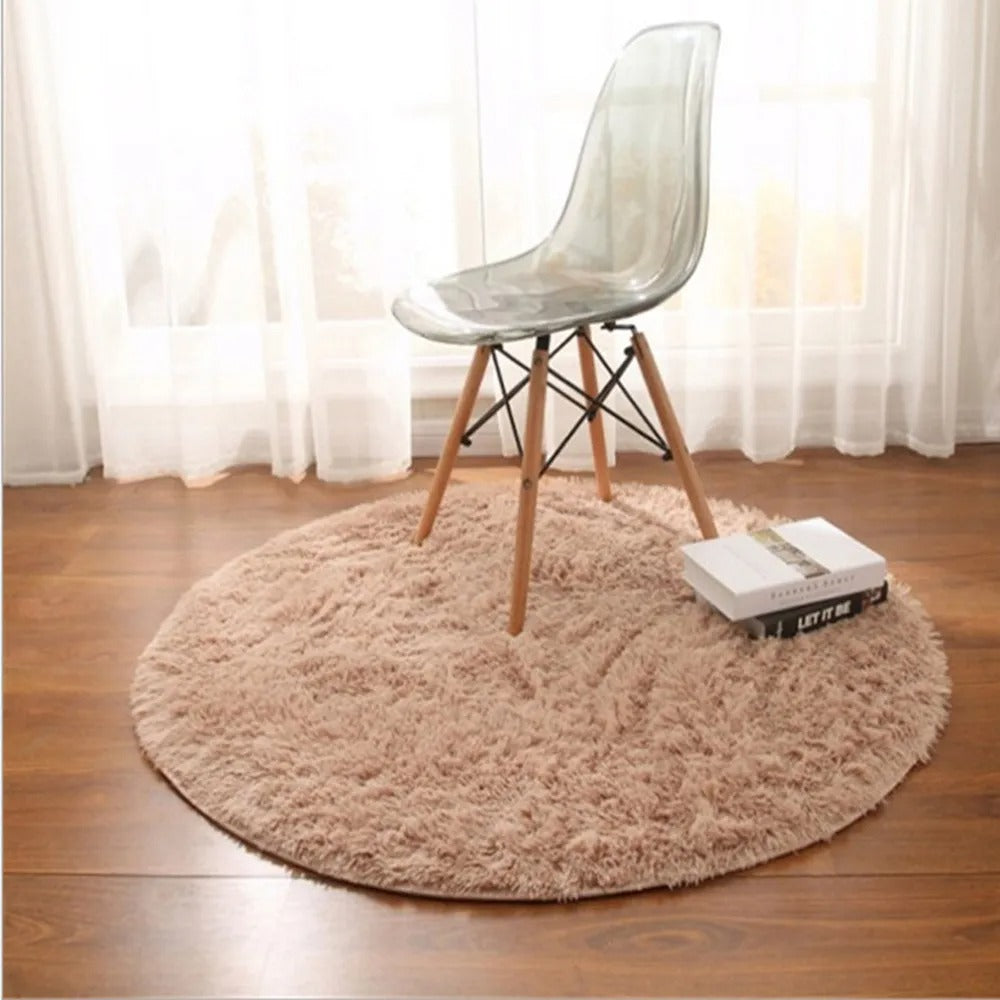 tapis-rond-salon-couleur-chameau