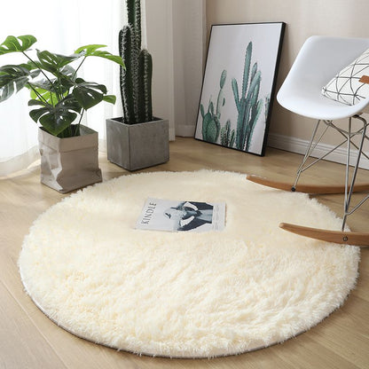 tapis-rond-salon-crème