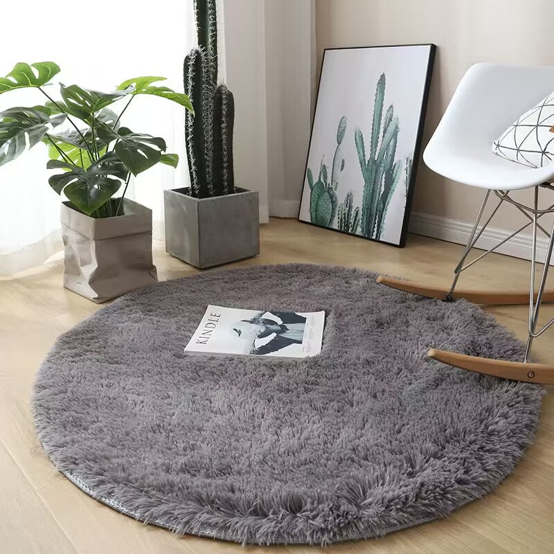 tapis-rond-salon-prune-clair