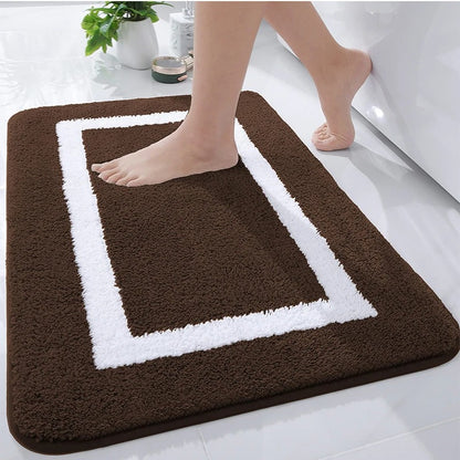 tapis-salle-de-bain-brun