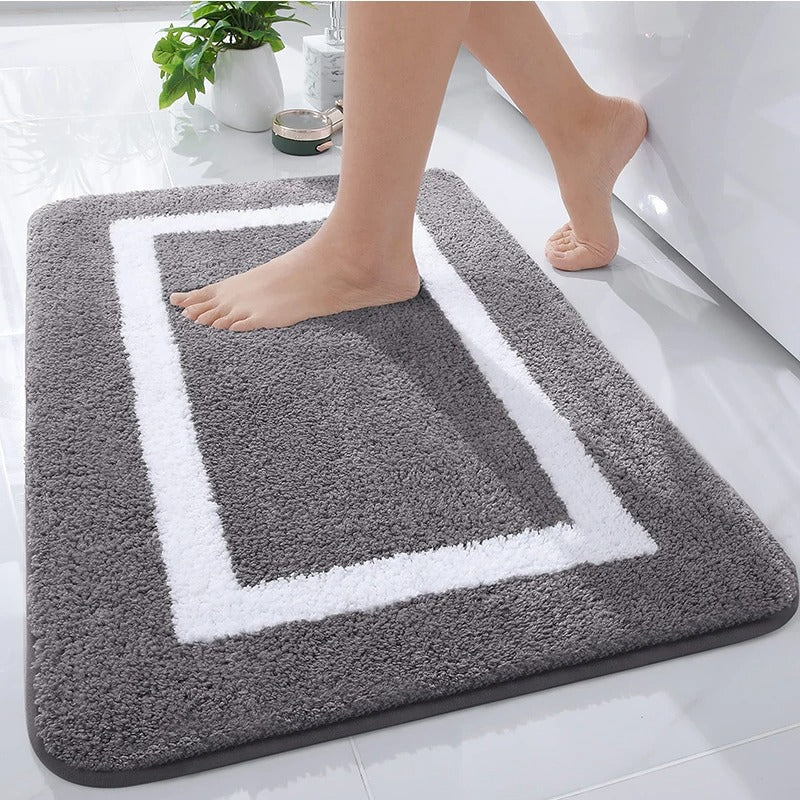 tapis-salle-de-bain-gris-fonce