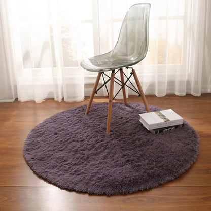 tapis-salon-rond-coloris-prune