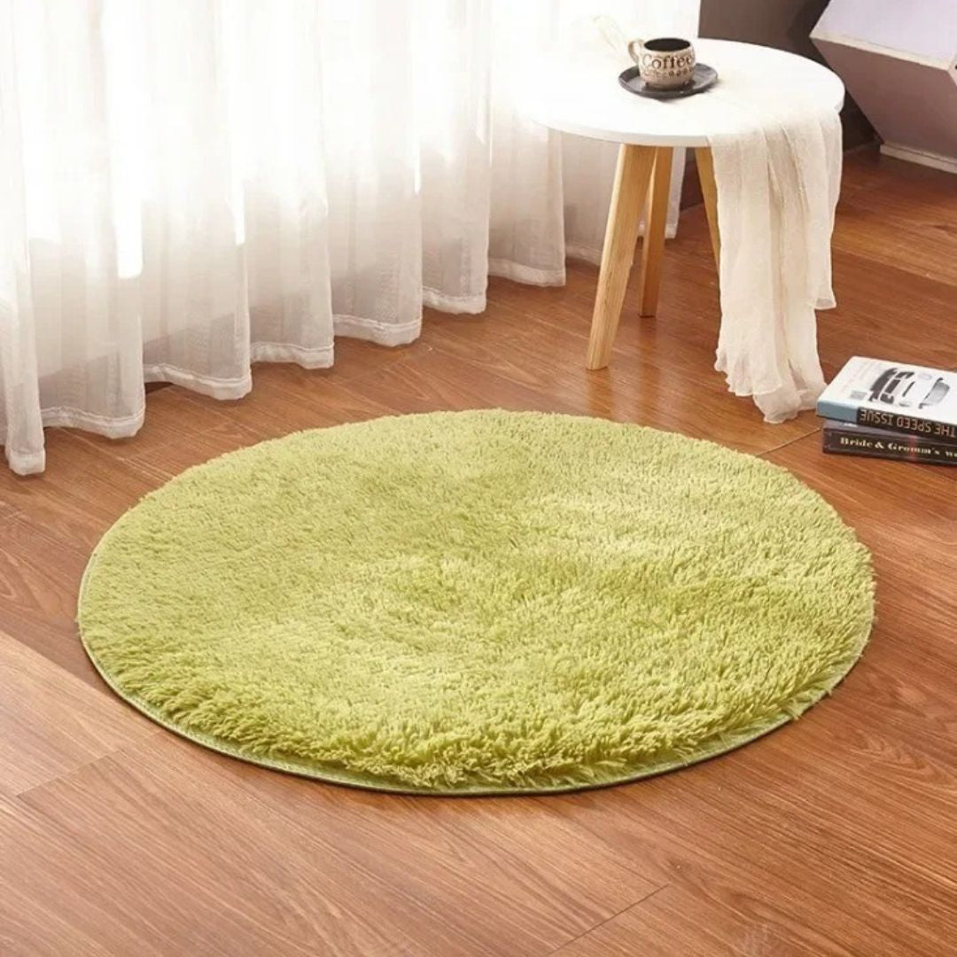 tapis-salon-rond-vert-olive