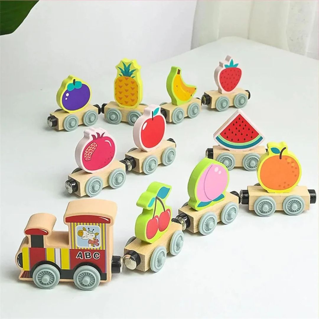 train-en-bois-caroussel-fruits