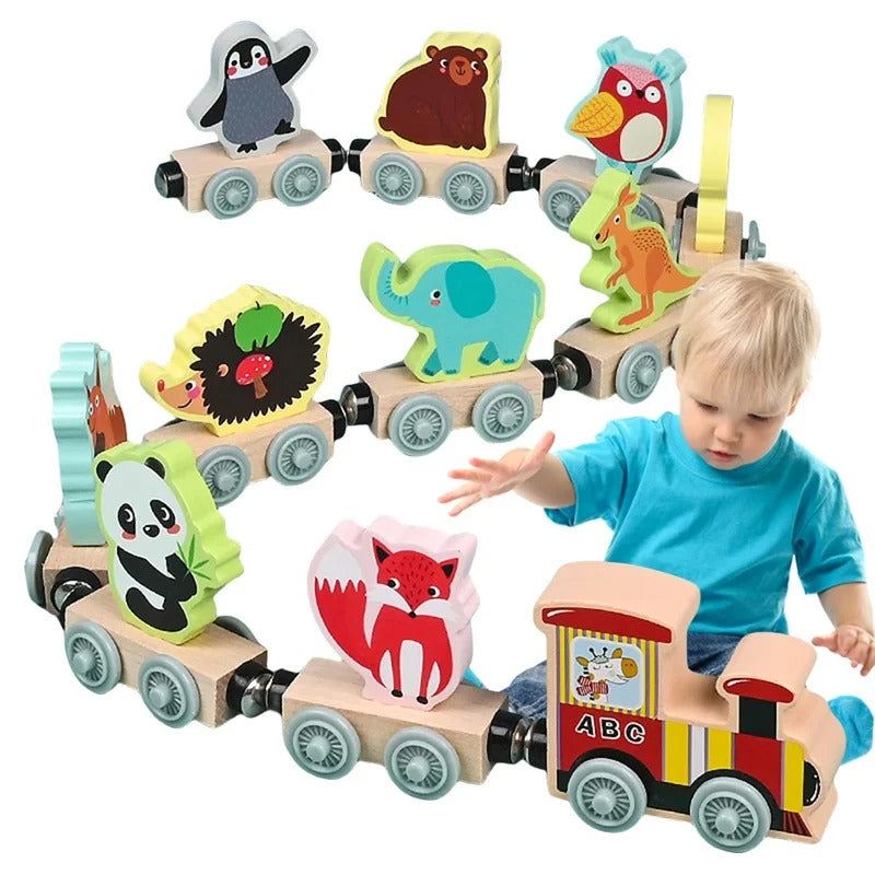Train en bois | Train'Magic™ cadeau bébé