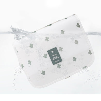 Trousse de toilette | Kit'Voyages Cactus blanc