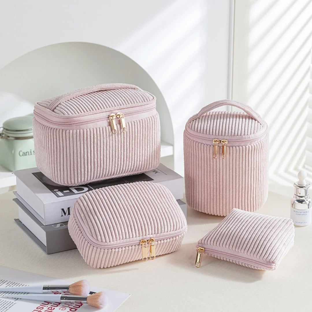 trousse-de-toilette-femme-rayés-rose