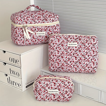 trousse-de-toilette-fleurs-rouge-foncé