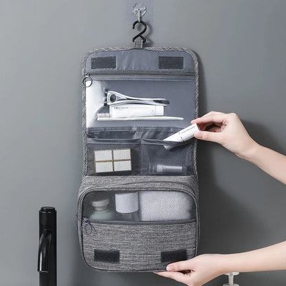 Trousse de toilette | Kit'Voyages Gris rayé