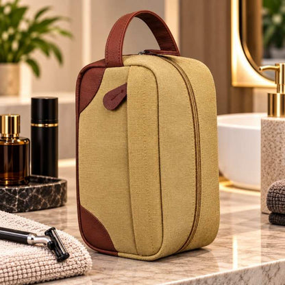 trousse-toilette-homme-kaki-en-toile-canvas